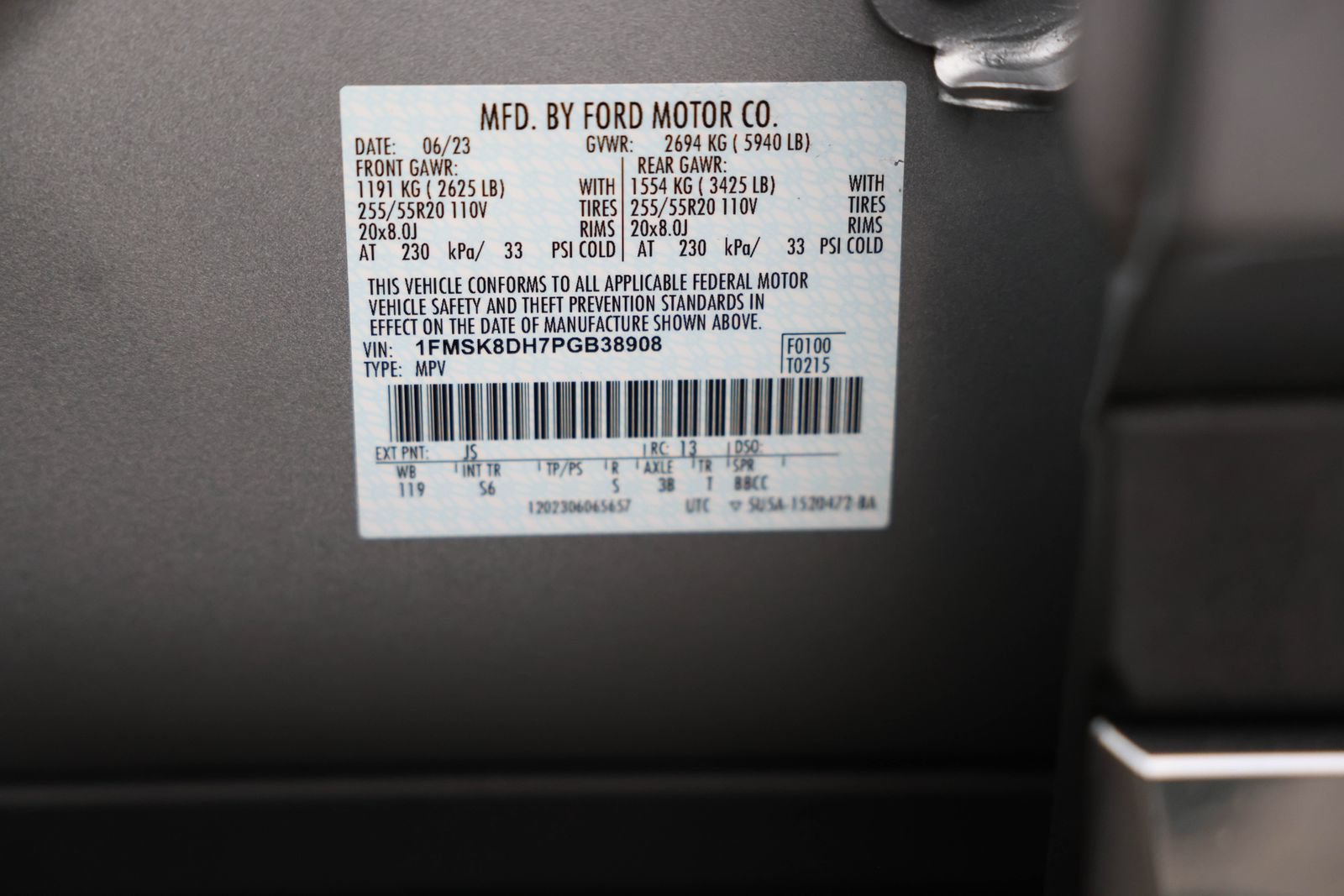 Certified 2023 Ford Explorer XLT w/ Equipment Group 202A AWD/4WD image 41