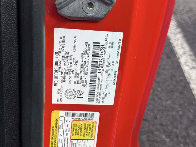 Certified 2018 Ford Mustang GT Premium w/ Safe & Smart Package RWD image 29