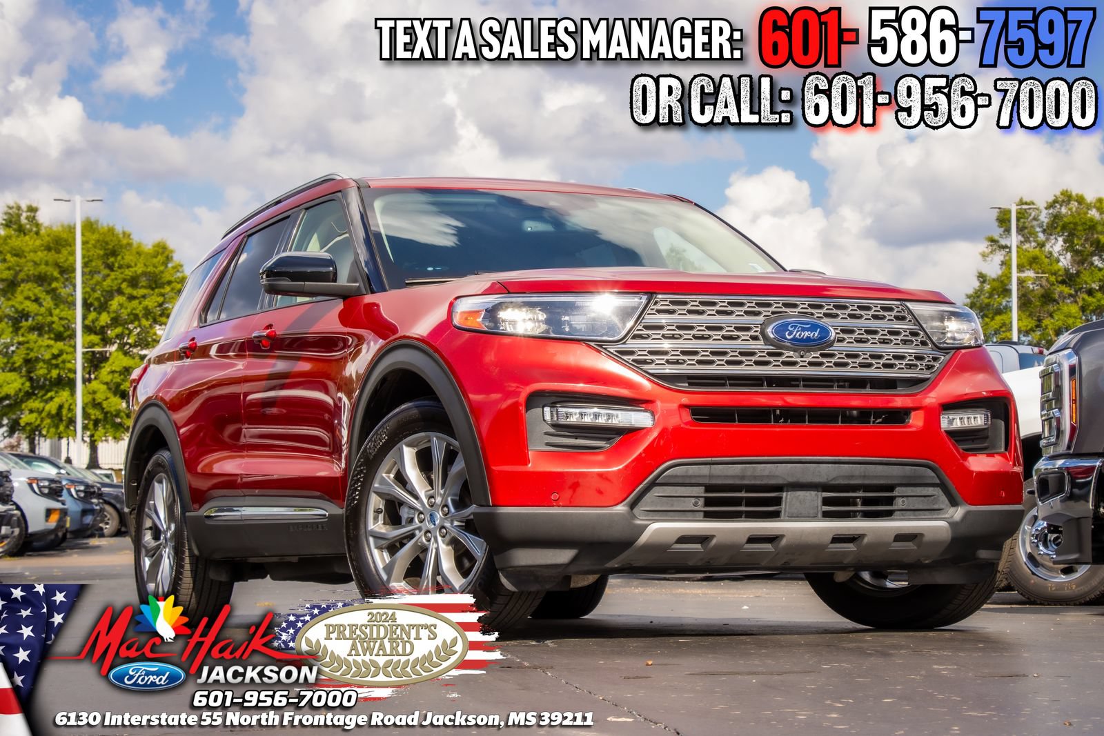 Certified 2021 Ford Explorer Limited RWD image 1