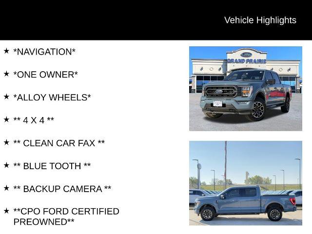 Certified 2023 Ford F150 XLT w/ Equipment Group 302A High image 4