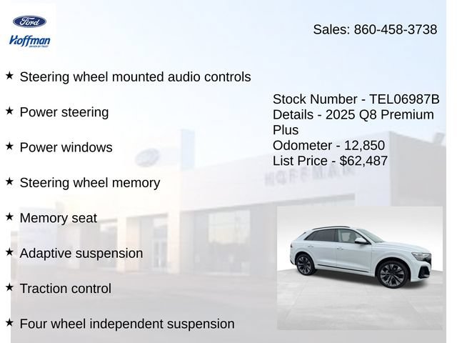 Used 2025 Audi Q8 Premium Plus AWD/4WD image 26
