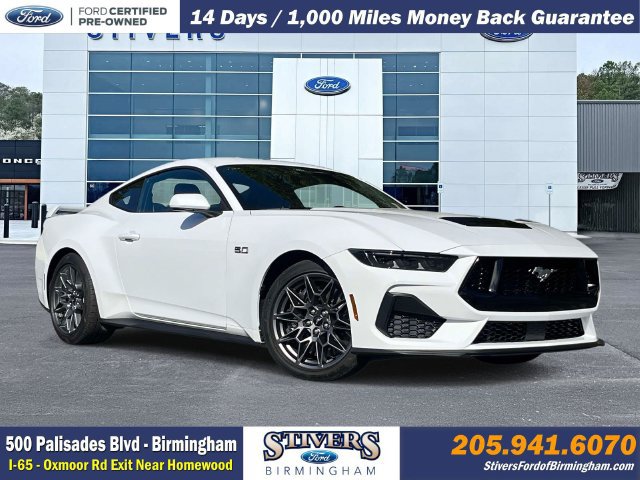 Certified 2025 Ford Mustang GT Premium w/ GT Performance Package RWD image 1