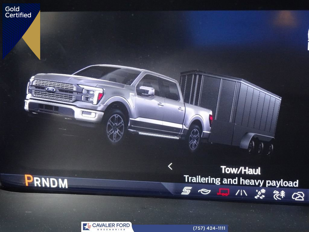 Certified 2024 Ford F150 Platinum w/ FX4 Off-Road Package