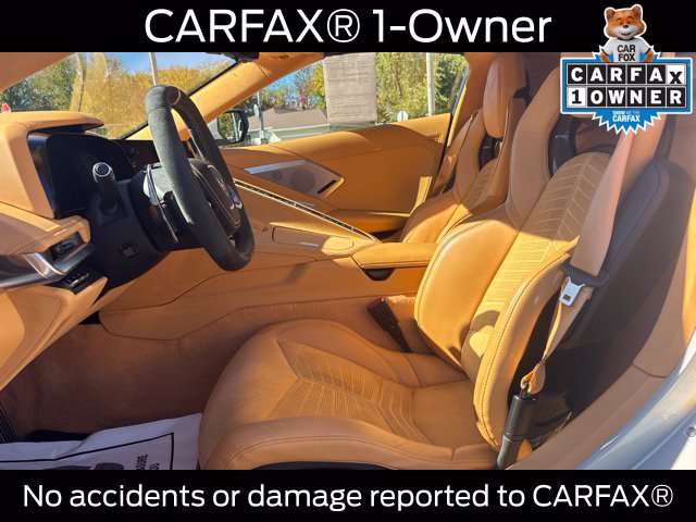 Used 2021 Chevrolet Corvette Stingray Premium Cpe w/ Engine Appearance Package RWD image 2