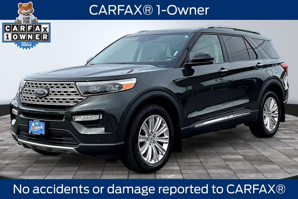Certified 2023 Ford Explorer Limited w/ Hybrid Equipment Group 310A AWD/4WD image 3