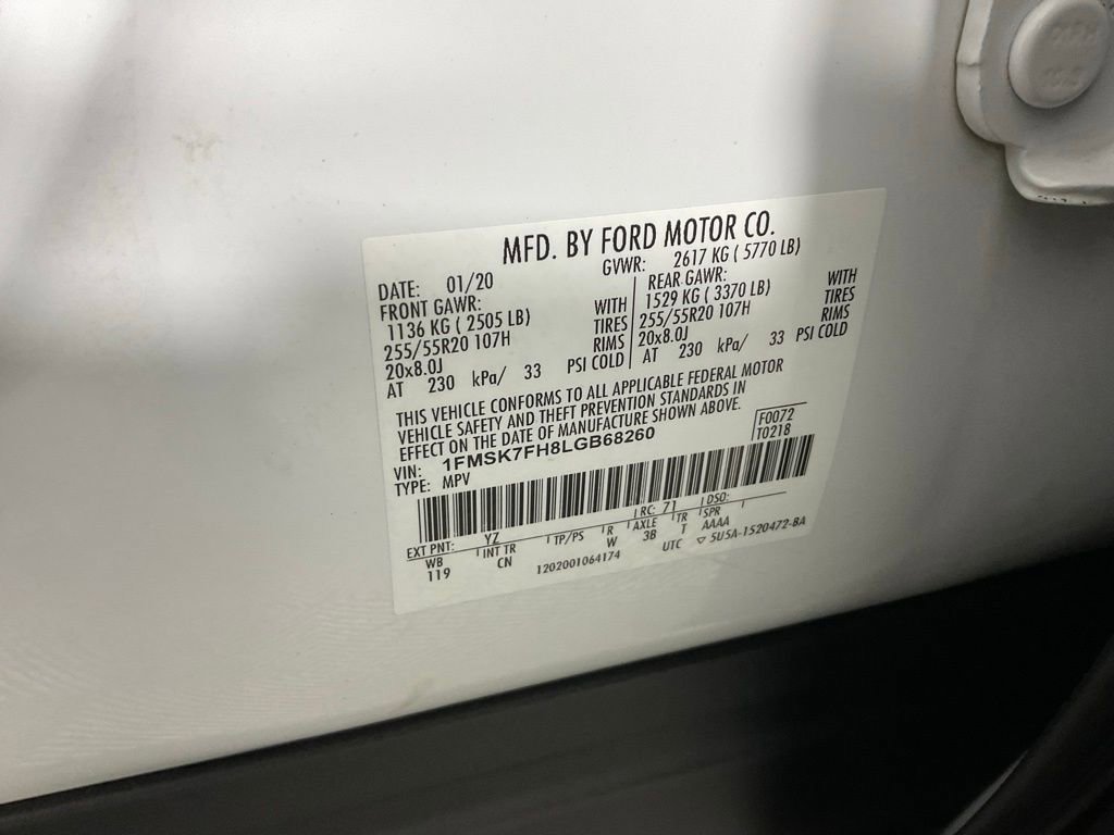 Certified 2020 Ford Explorer Limited image 28