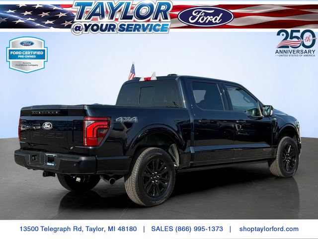 Certified 2025 Ford F150 Platinum w/ Equipment Group 702A High AWD/4WD image 3