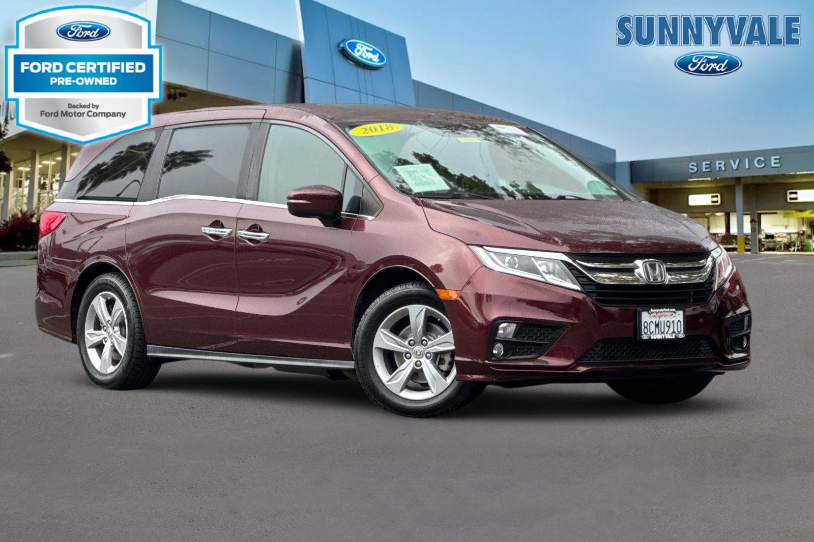 Used 2018 Honda Odyssey EX-L image 1