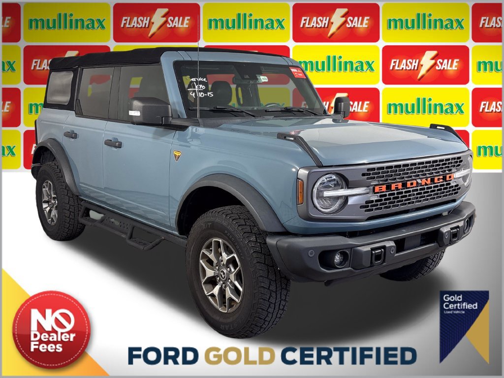 Certified 2022 Ford Bronco Badlands