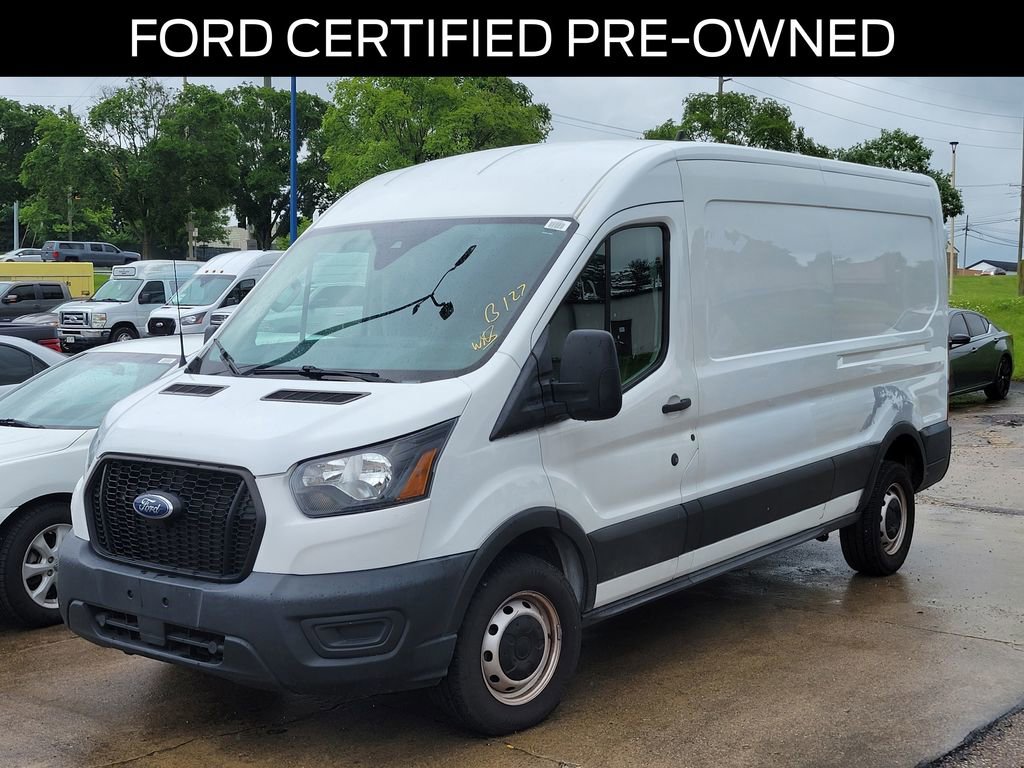 Certified 2021 Ford Transit 250 Medium Roof w/ Load Area Protection Package RWD image 2