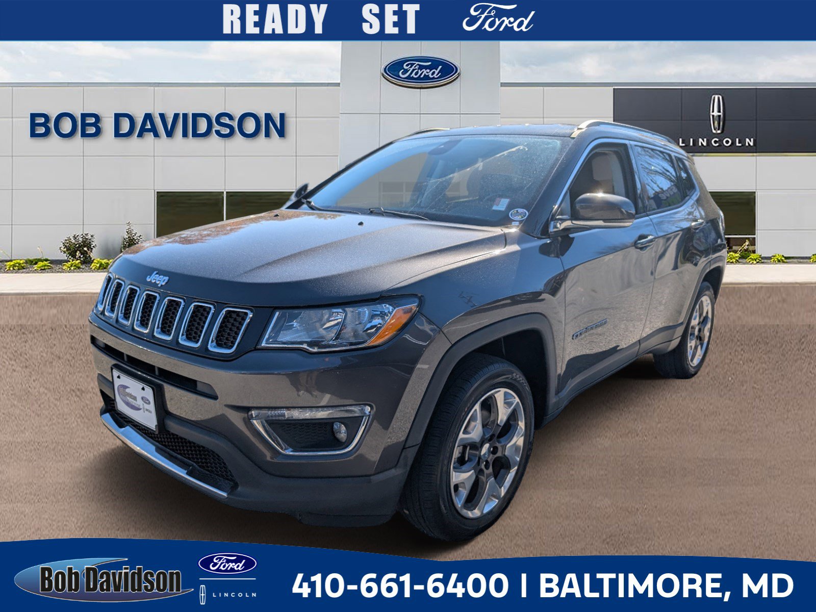 Used 2018 Jeep Compass Limited w/ Safe & Security Group image 1
