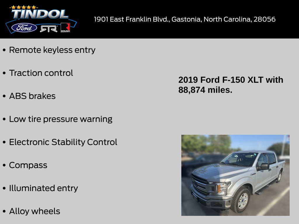 Certified 2019 Ford F150 XLT RWD image 15