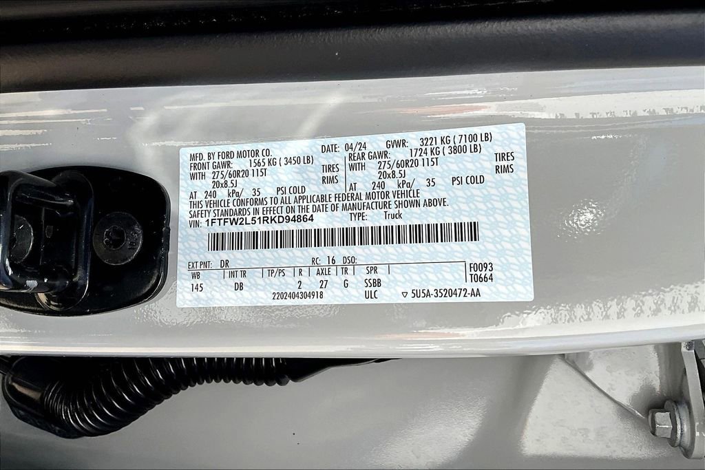 Certified 2024 Ford F150 STX AWD/4WD image 36