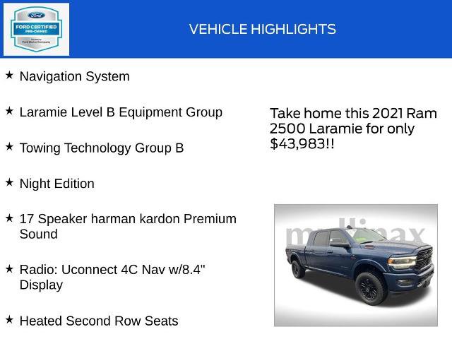 Used 2021 RAM 2500 Laramie image 18