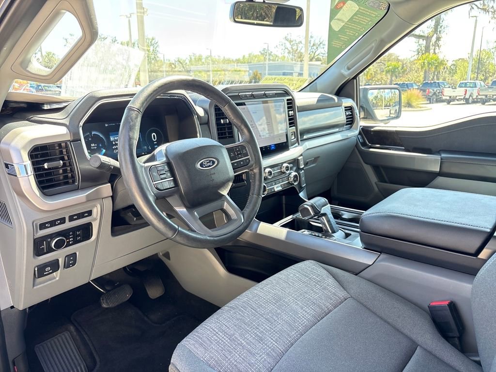 Certified 2023 Ford F150 Lightning XLT w/ Equipment Group 312A High image 10