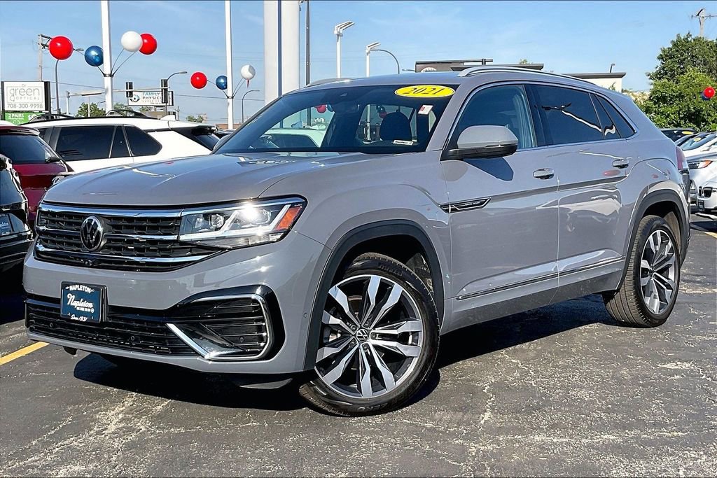 Used 2021 Volkswagen Atlas Cross Sport SEL Premium R-Line w/ Cross Sport MDO Package AWD/4WD image 11