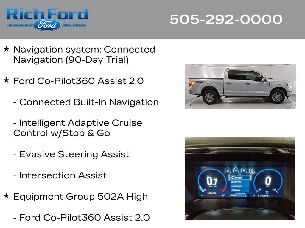 Certified 2021 Ford F150 Lariat w/ Equipment Group 502A High image 11