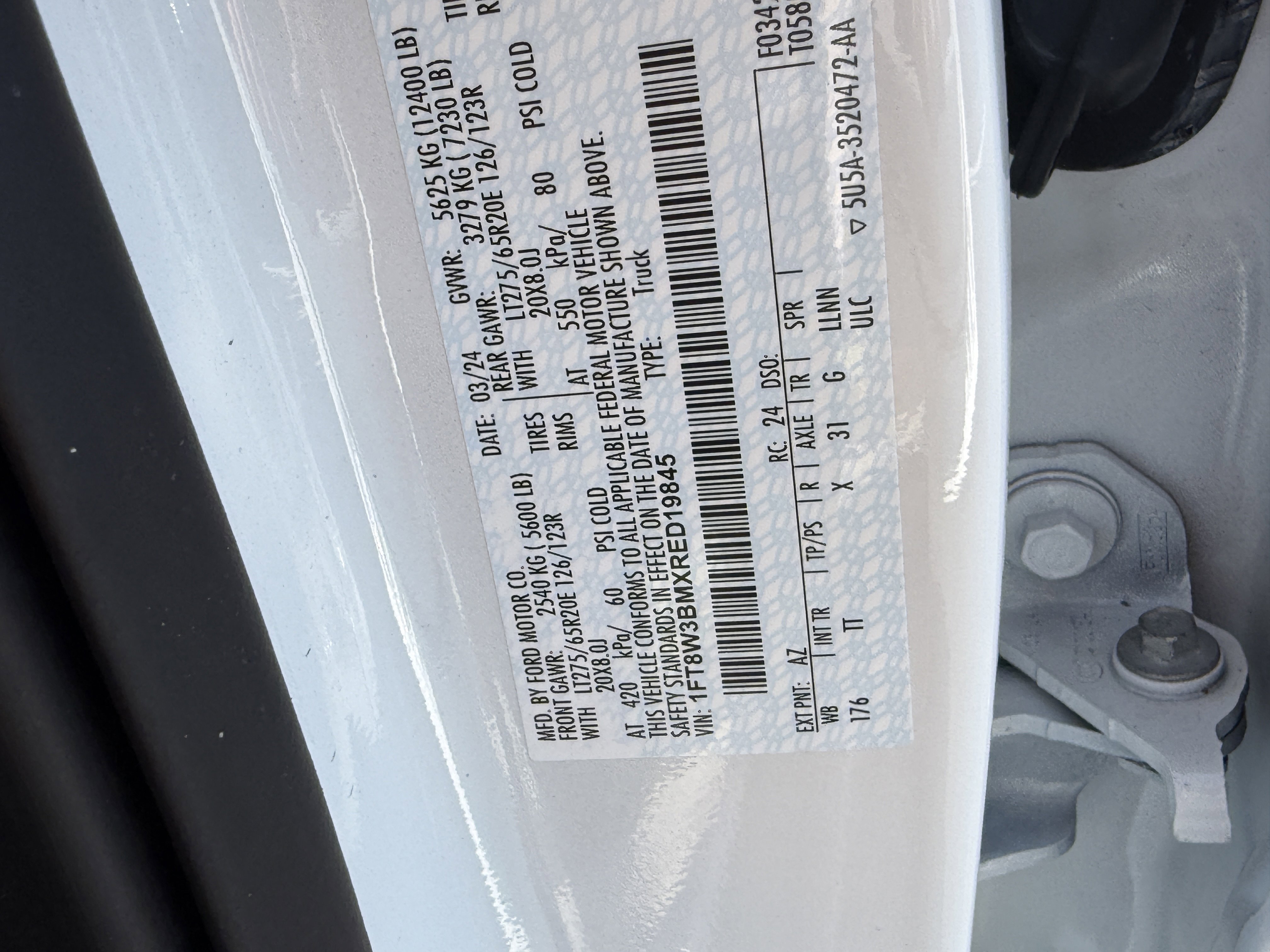 Certified 2024 Ford F350 Limited AWD/4WD image 32