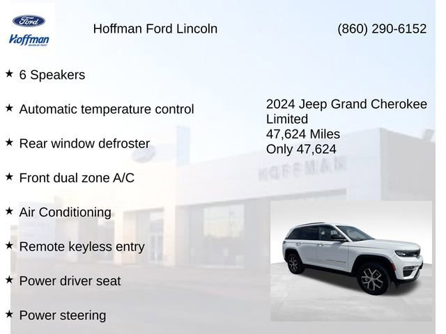 Used 2024 Jeep Grand Cherokee Limited AWD/4WD image 10