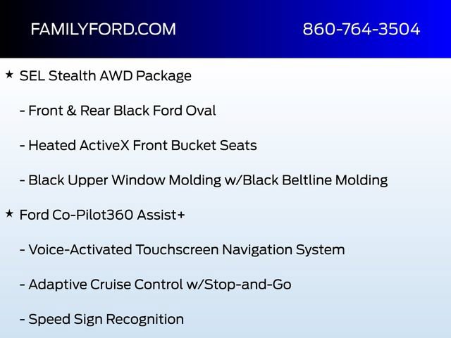 Certified 2021 Ford Escape SEL w/ SEL Stealth AWD Package image 4