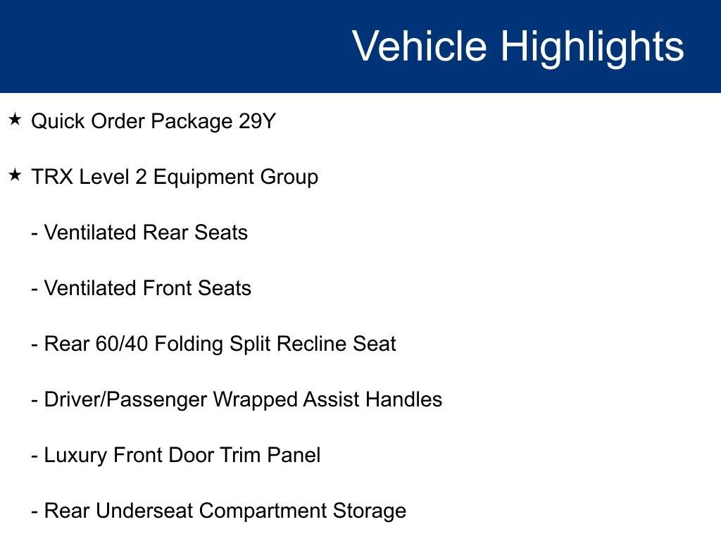 Used 2022 RAM 1500 TRX w/ TRX Level 2 Equipment Group image 20