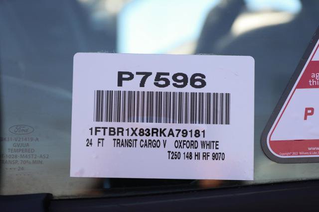 Certified 2024 Ford Transit 250 148 High Roof w/ Load Area Protection Package RWD image 40