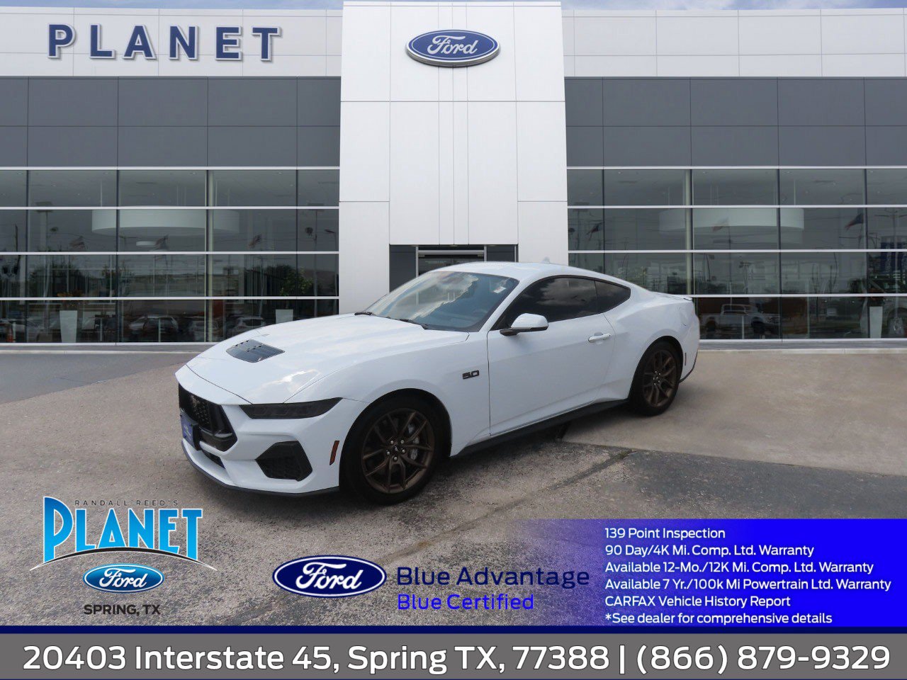 Certified 2025 Ford Mustang GT Premium RWD image 1