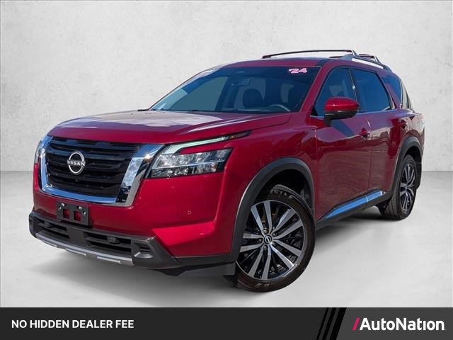 Used 2024 Nissan Pathfinder Platinum w/ Cargo Package FWD image 1