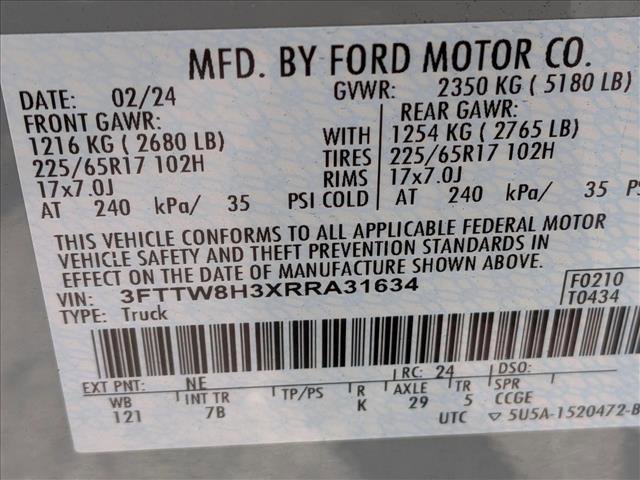 Certified 2024 Ford Maverick XLT FWD image 15