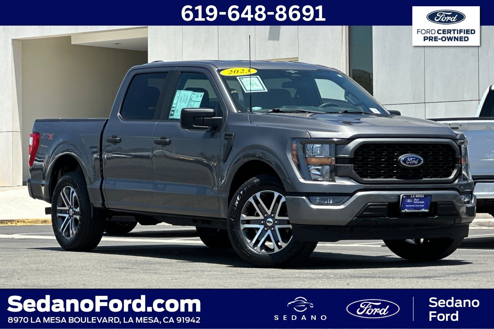 Certified 2023 Ford F150 XL w/ STX Appearance Package RWD image 1