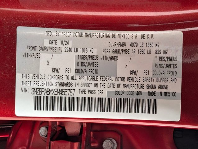 Used 2025 MAZDA MAZDA3 s image 9