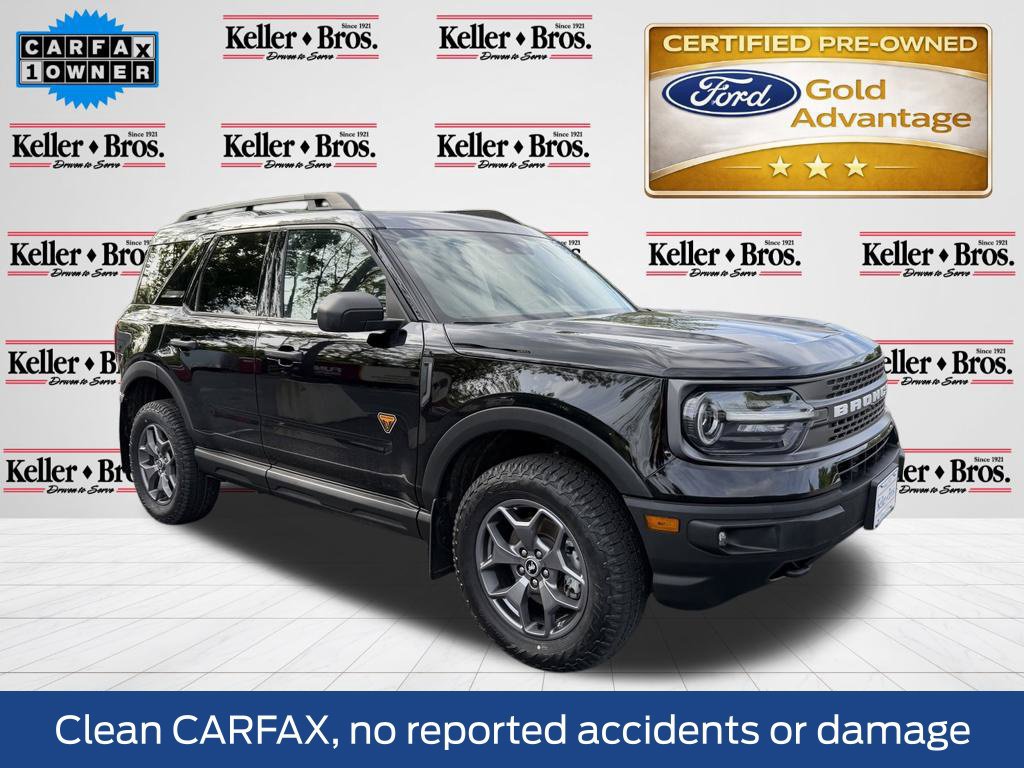 Certified 2023 Ford Bronco Sport Badlands