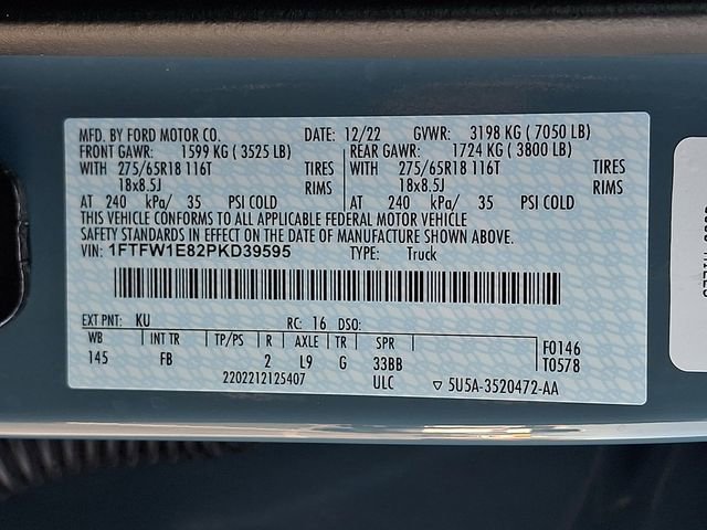 Certified 2023 Ford F150 XLT w/ Equipment Group 302A High AWD/4WD image 26