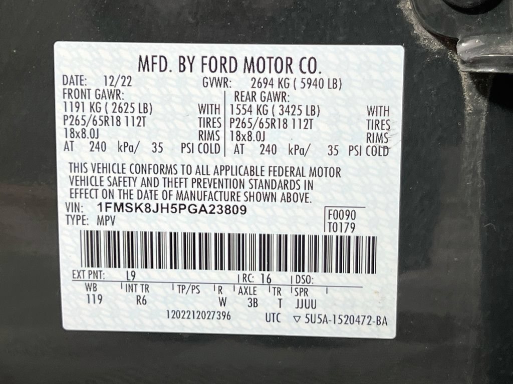 Certified 2023 Ford Explorer Timberline w/ Timberline Technology Package AWD/4WD image 40