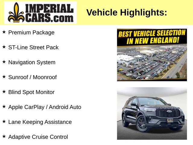 Certified 2025 Ford Explorer ST-Line w/ ST-Line Street Pack image 7