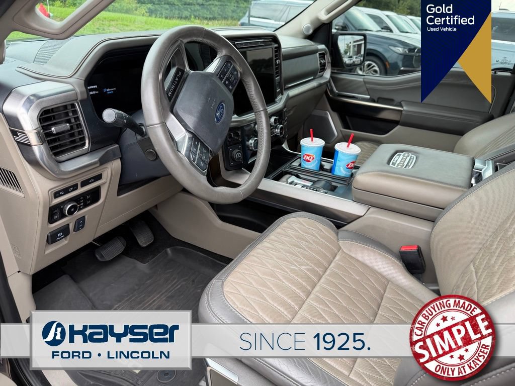 Certified 2024 Ford F150 Platinum w/ Equipment Group 703A Plus AWD/4WD image 3