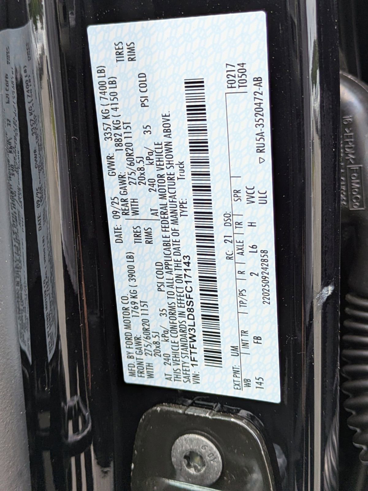 Certified 2025 Ford F150 XLT w/ Equipment Group 302A MID AWD/4WD image 16