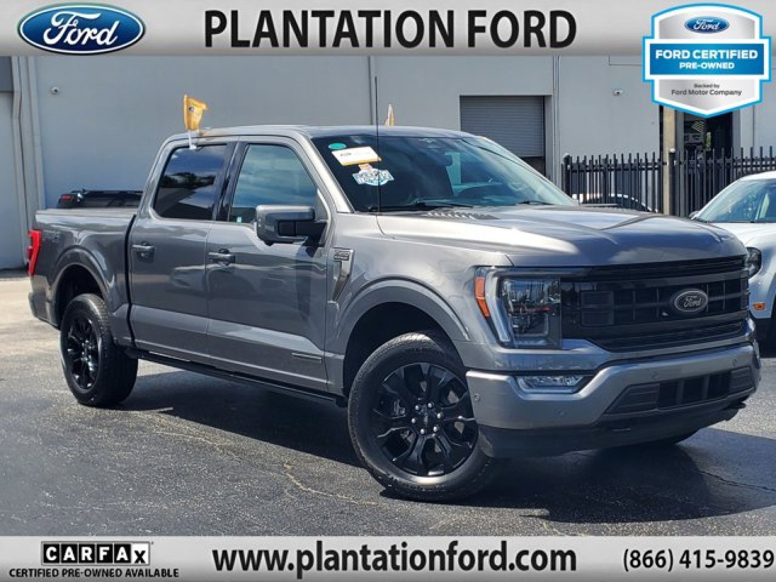 Certified 2023 Ford F150 Platinum w/ Equipment Group 701A High