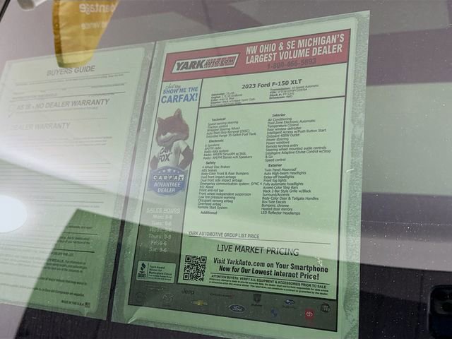 Certified 2023 Ford F150 XLT w/ Equipment Group 302A High image 15