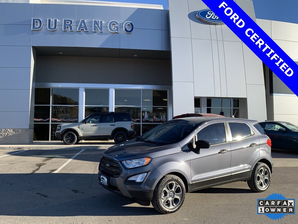 Certified 2021 Ford EcoSport S