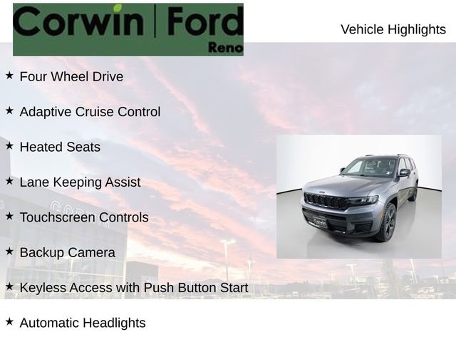 Used 2023 Jeep Grand Cherokee L Laredo AWD/4WD image 8