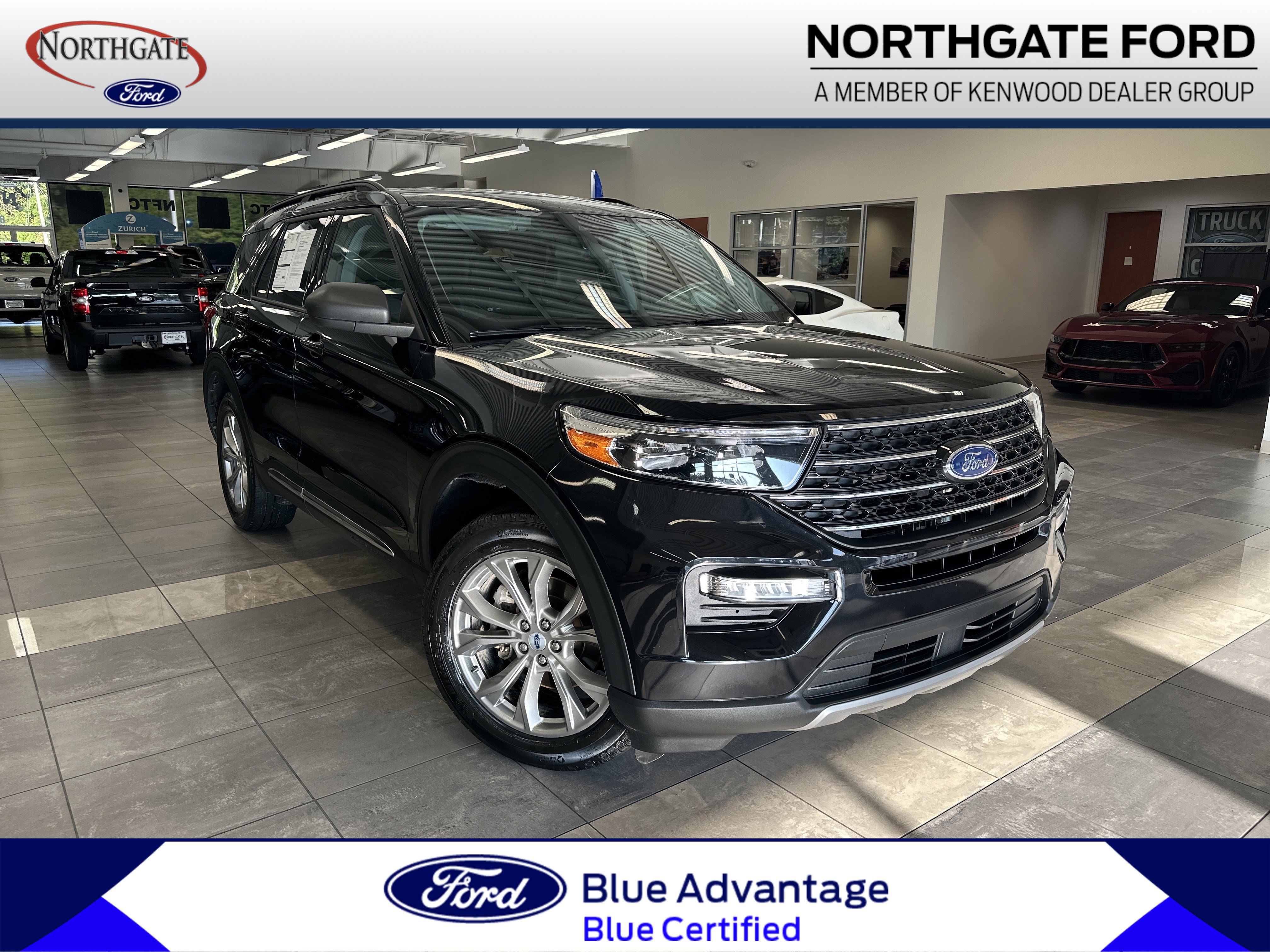 Certified 2022 Ford Explorer XLT w/ Equipment Group 202A image 7