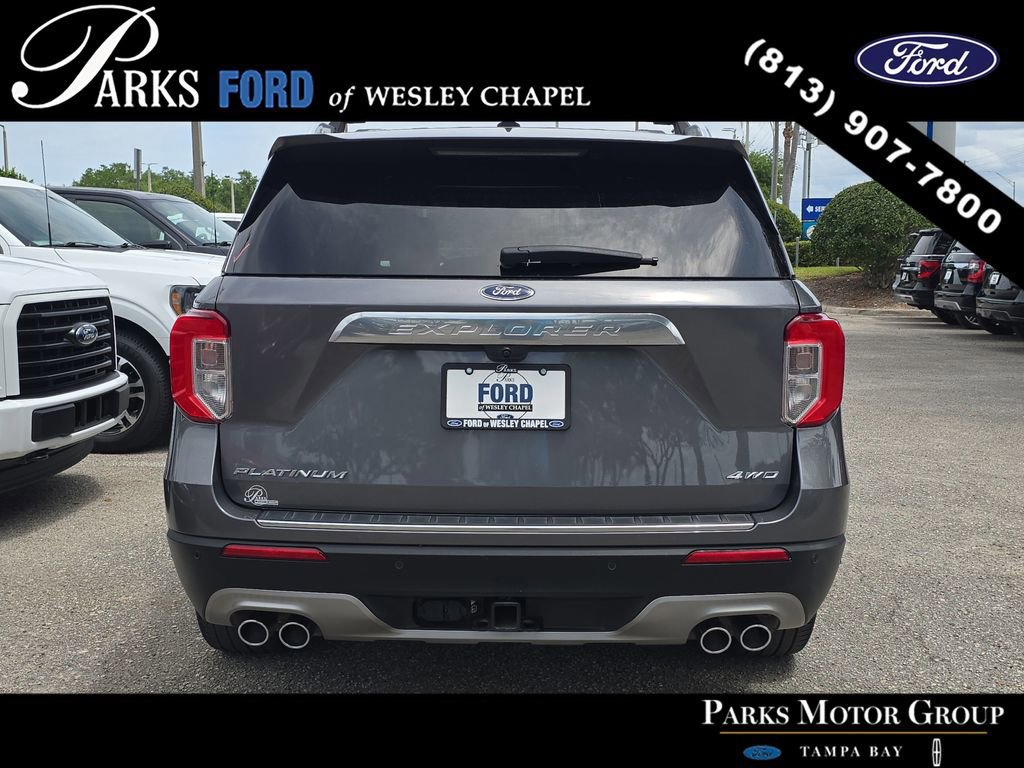 Certified 2021 Ford Explorer Platinum w/ Equipment Group 601A image 4
