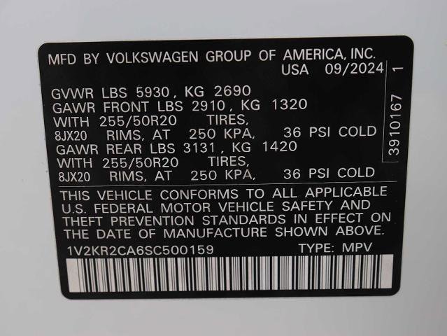 Used 2025 Volkswagen Atlas SE image 40