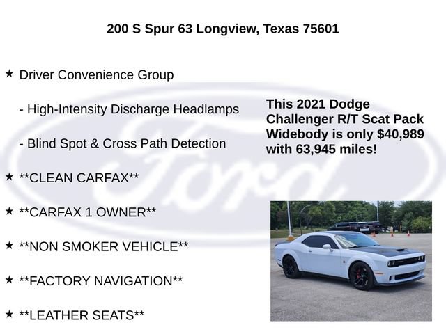 Used 2021 Dodge Challenger R/T Scat Pack RWD image 10