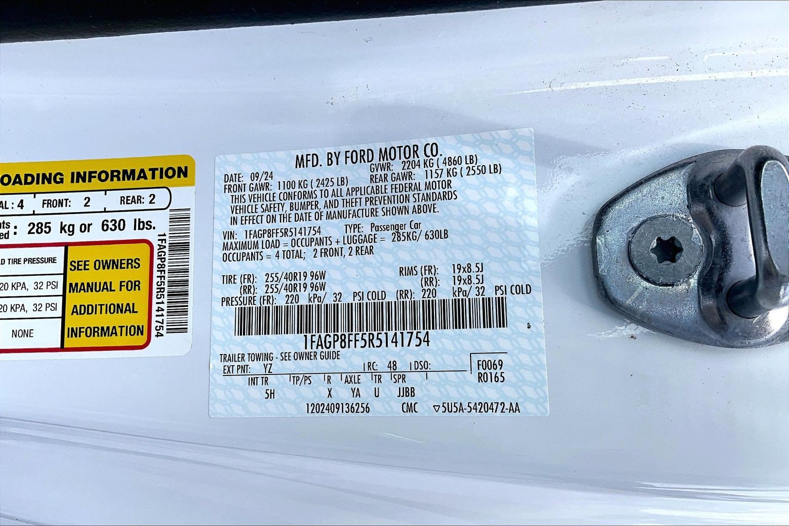 Certified 2024 Ford Mustang GT Premium RWD image 32