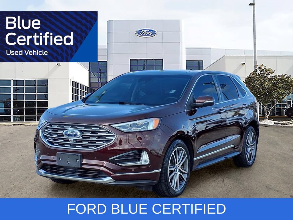 Certified 2019 Ford Edge Titanium w/ Equipment Group 301A FWD image 1
