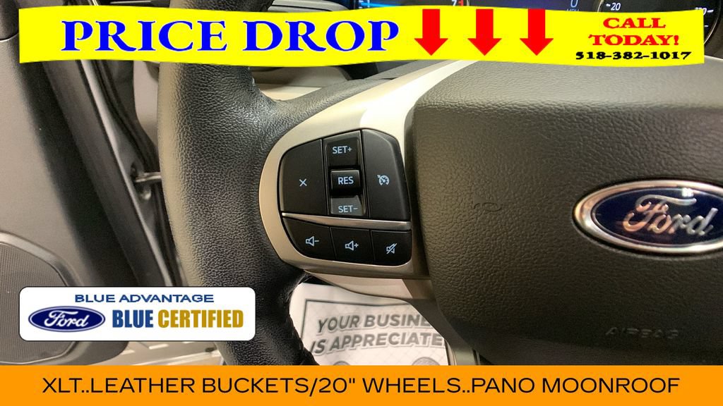 Certified 2022 Ford Explorer XLT w/ Equipment Group 202A AWD/4WD image 34