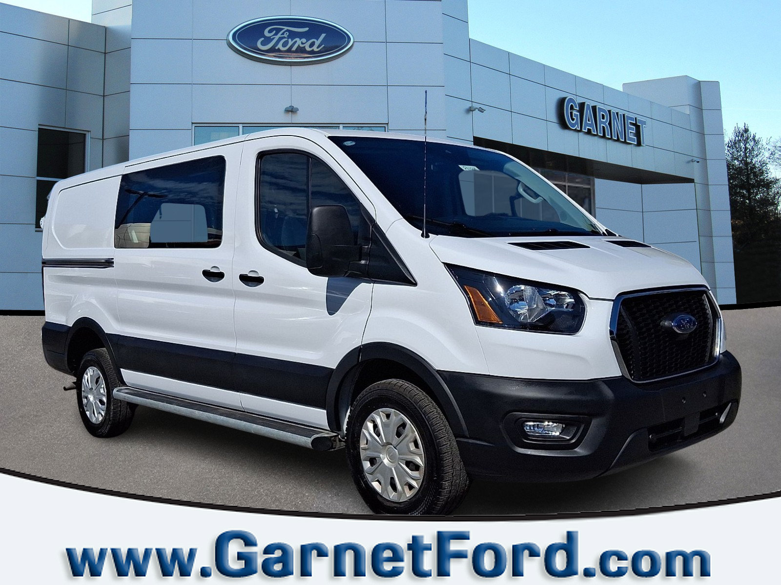 Certified 2025 Ford Transit 250 Low Roof w/ Exterior Upgrade Package RWD image 1