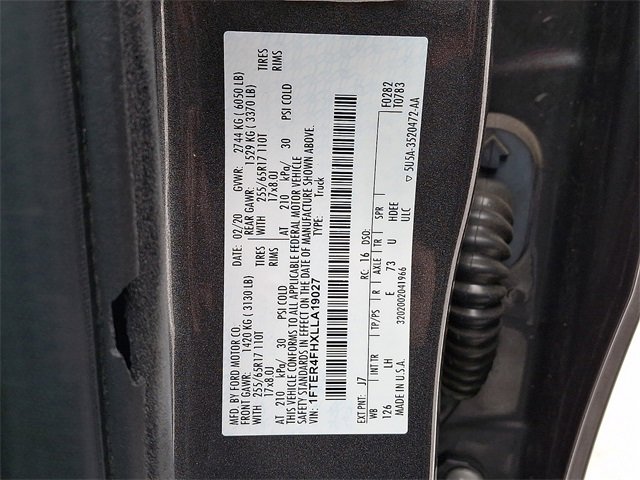 Certified 2020 Ford Ranger XL w/ Equipment Group 101A Mid image 26